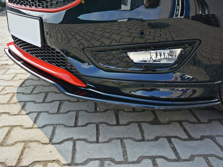 Front Splitter V.2 Ford Focus 3 ST-Line Facelift - Wayside Performance 