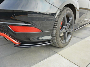 Rear Side Splitters Ford Focus Mk3 ST-Line (Facelift) 2015-2018 - Wayside Performance 