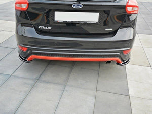 Rear Side Splitters Ford Focus Mk3 ST-Line (Facelift) 2015-2018 - Wayside Performance 