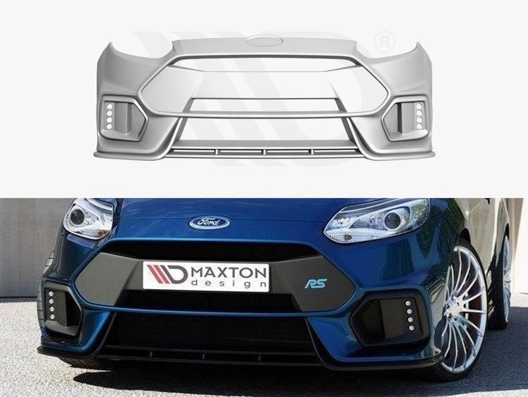 Front Bumper Ford Focus Mk3 Preface (Focus Rs 2015 Look) - Wayside Performance 