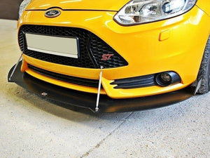 Front Racing Splitter Focus St Mk3 Preface Model Version 2 - Wayside Performance 