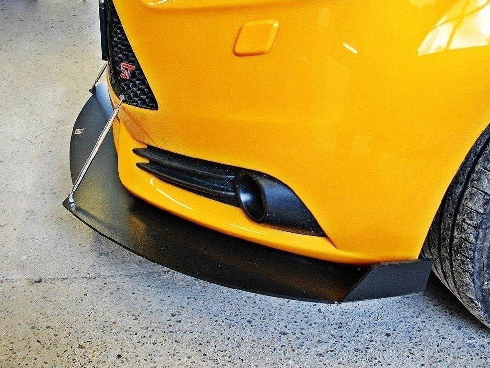 Front Racing Splitter Focus St Mk3 Preface Model Version 2 - Wayside Performance 