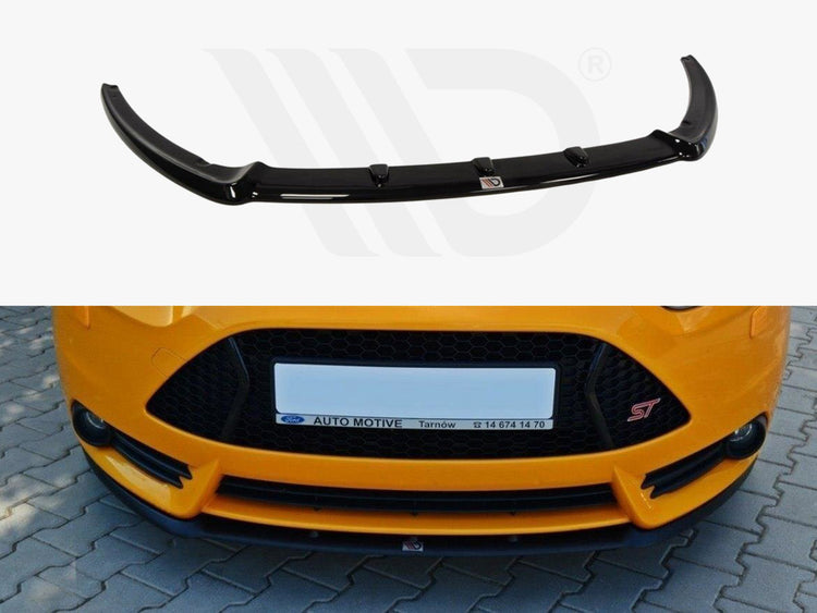 Front Splitter Ford Focus Mk3 St (Cupra) Preface Model - Wayside Performance 