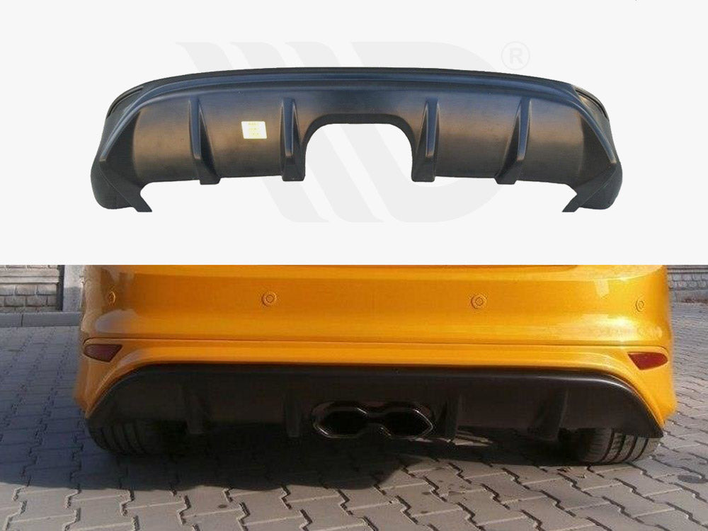 Rear Valance Rs2015 Look Ford Focus Mk3 St (Preface) (2010-14) - Wayside Performance 