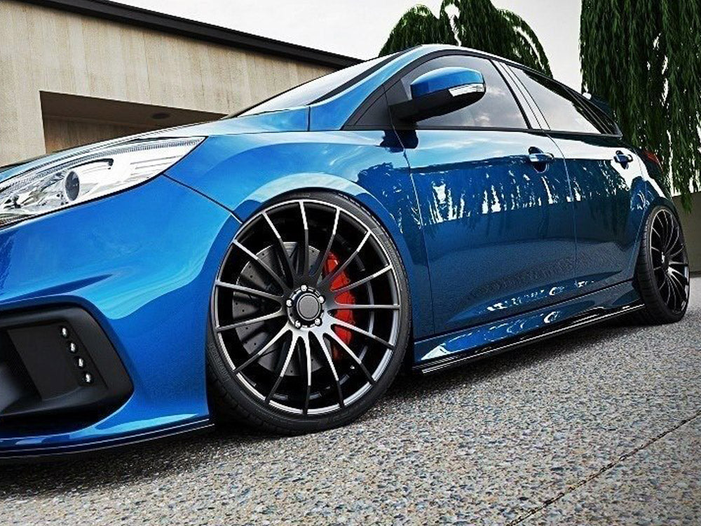 Side Skirts Diffusers Ford Focus Mk3 St Facelift - Wayside Performance 