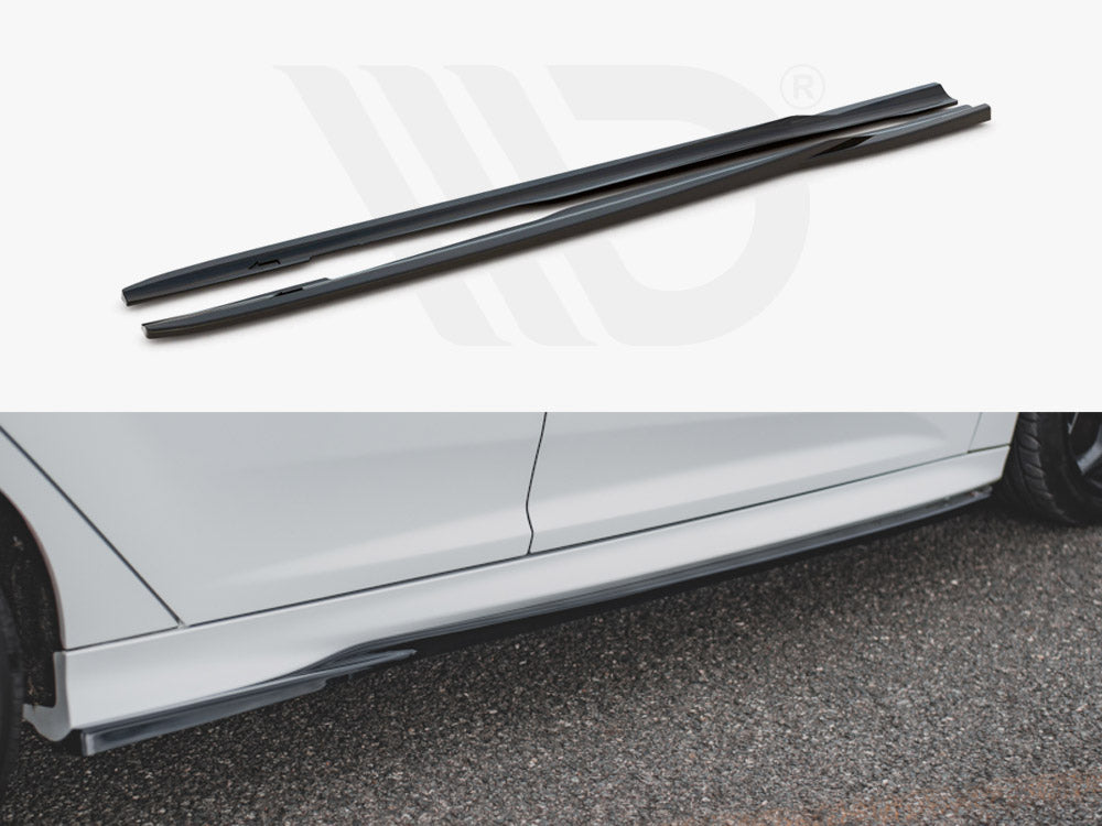 Side Skirts Diffusers V2 Ford Focus St & Rs Mk3 (2015-2018) - Wayside Performance 