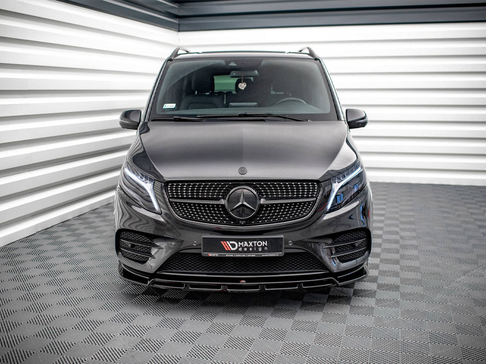Front Splitter V.5 Mercedes-benz V-class Amg-line W447 Facelift (2019-) - Wayside Performance 