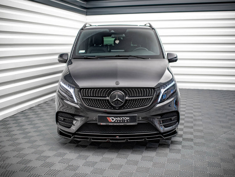 Front Splitter V.5 Mercedes-benz V-class Amg-line W447 Facelift (2019-) - Wayside Performance 