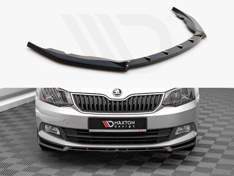 Front Splitter V.1 Skoda Fabia MK3 (2014-2019) - Wayside Performance 