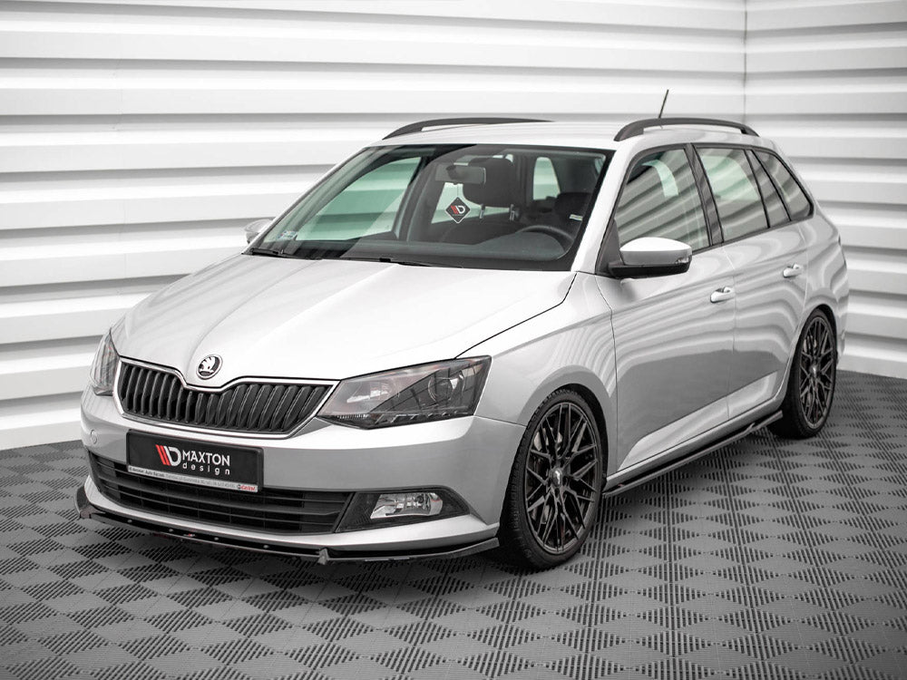Front Splitter V.1 Skoda Fabia MK3 (2014-2019) - Wayside Performance 