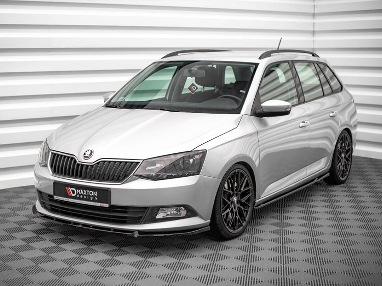 Front Splitter V.1 Skoda Fabia MK3 (2014-2019) - Wayside Performance 