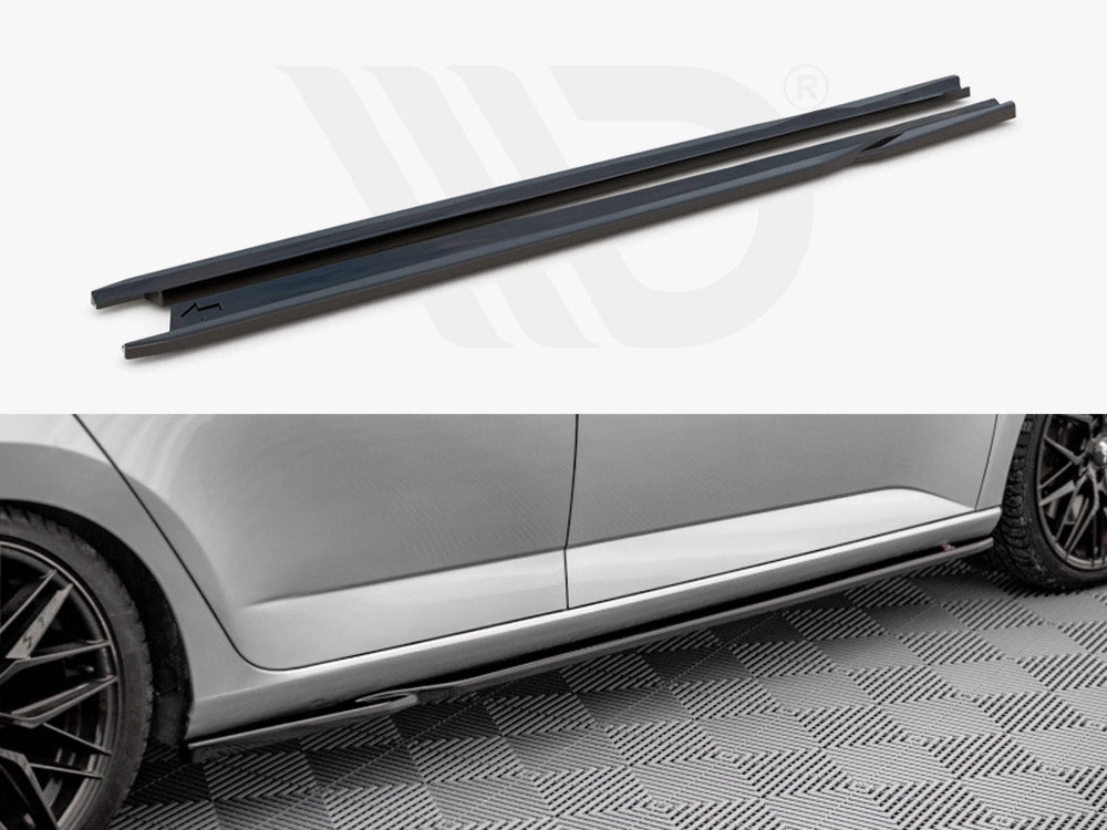 Side Skirts Diffusers Skoda Fabia MK3 (2014-2019) - Wayside Performance 