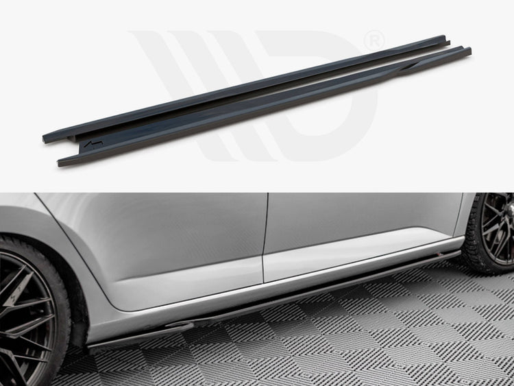 Side Skirts Diffusers Skoda Fabia MK3 (2014-2019) - Wayside Performance 