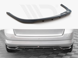 Central Rear Splitter (Vertical Bars) Skoda Fabia Estate Mk3 - Wayside Performance 