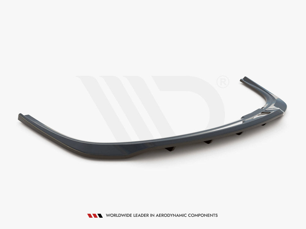 Central Rear Splitter (Vertical Bars) Skoda Fabia Estate Mk3 - Wayside Performance 