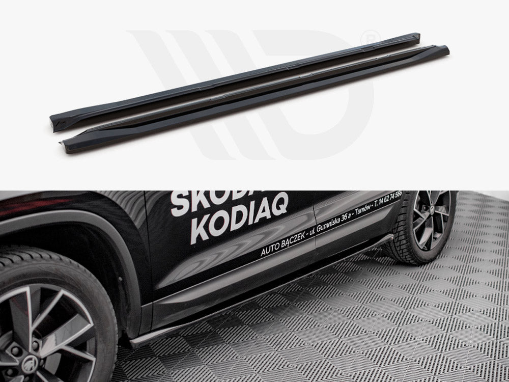 Side Skirts Diffusers Skoda Kodiaq Mk1 Facelift - Wayside Performance 