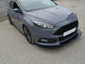 Front Racing Splitter Ford Focus St Mk3 Facelift - Wayside Performance 