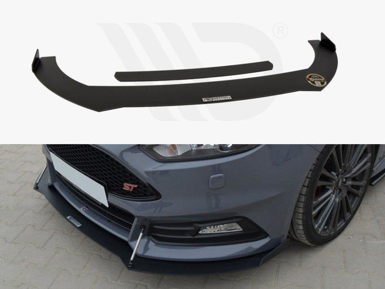 Front Racing Splitter V.2 Ford Focus 3 St (Facelift) - Wayside Performance 