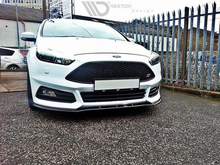 Front Splitter V.1 Focus St Mk3 Facelift Model - Wayside Performance 