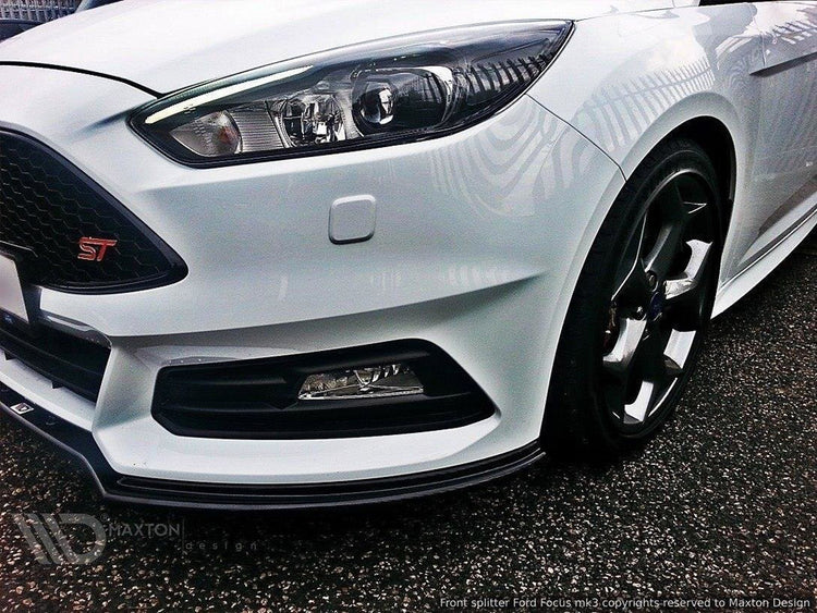 Front Splitter V.1 Focus St Mk3 Facelift Model - Wayside Performance 