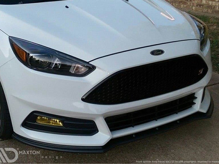 Front Splitter V.1 Focus St Mk3 Facelift Model - Wayside Performance 