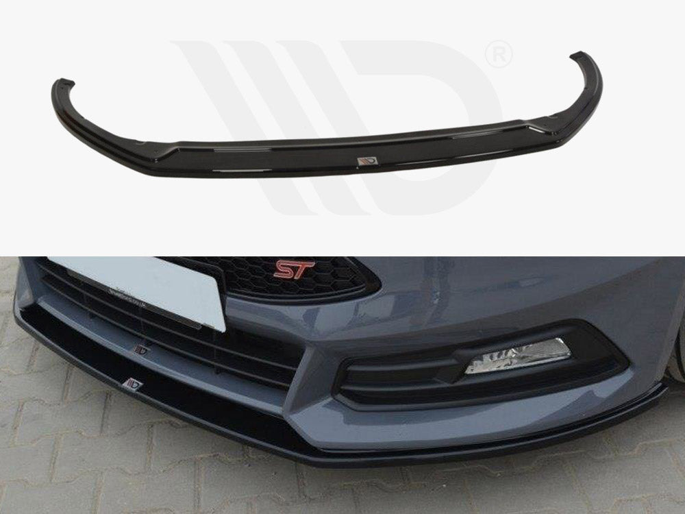 Front Splitter V.2 Focus St Mk3 Facelift Model - Wayside Performance 