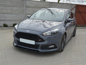 Front Splitter V.2 Focus St Mk3 Facelift Model - Wayside Performance 