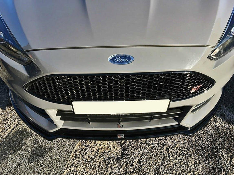 Front Splitter V.3 Focus St Mk3 Facelift Model - Wayside Performance 