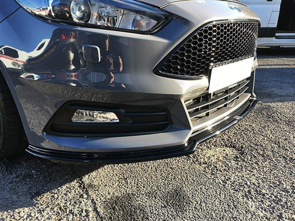 Front Splitter V.3 Focus St Mk3 Facelift Model - Wayside Performance 