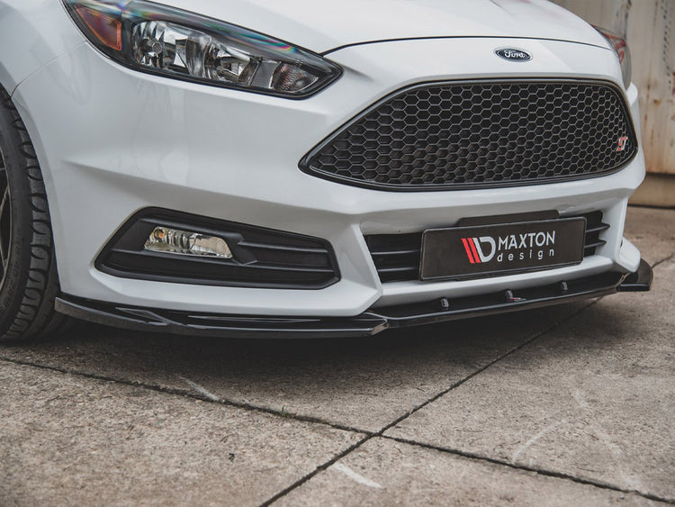 Front Splitter V5 Ford Focus St Mk3 Facelift (2015-2018) - Wayside Performance 