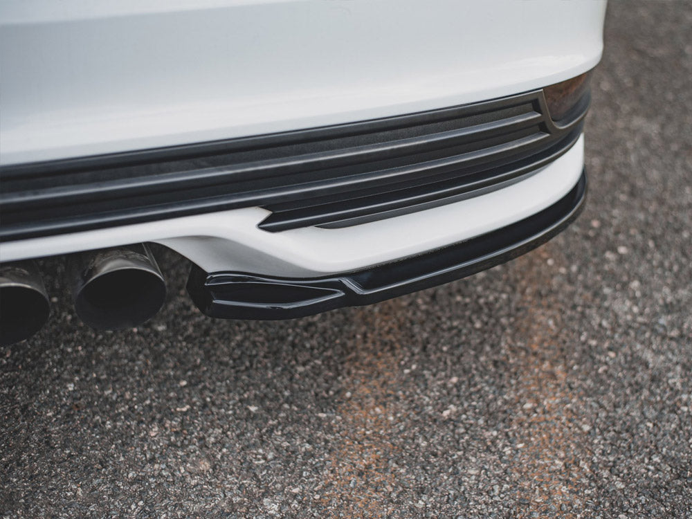 Rear Side Splitters V2 Ford Focus St Mk3 Facelift (2015-2018) - Wayside Performance 