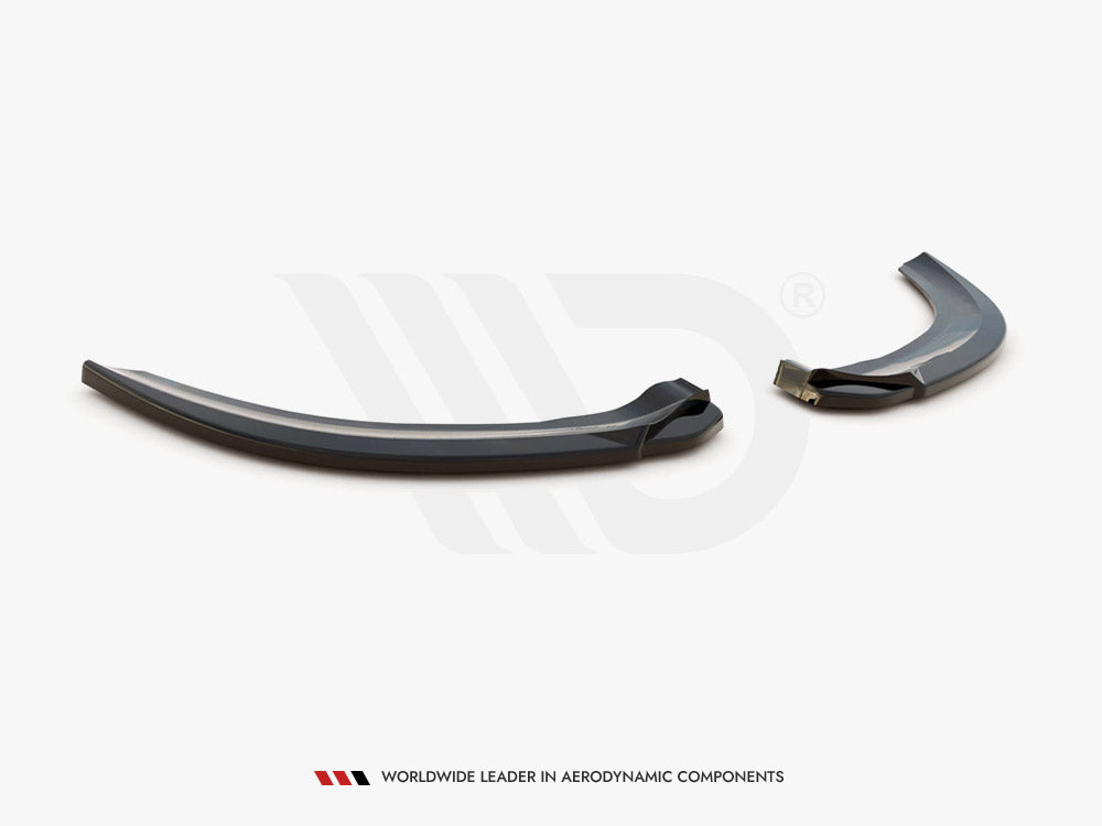 Rear Side Splitters V2 Ford Focus St Mk3 Facelift (2015-2018) - Wayside Performance 