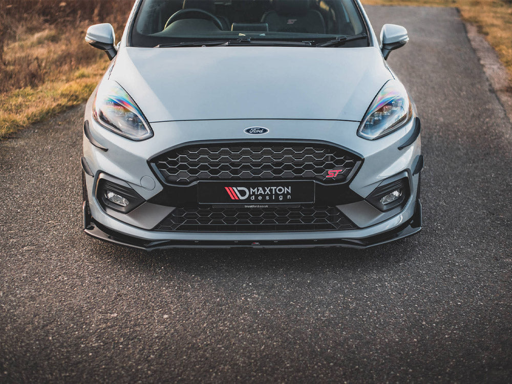 Front Bumper Wings (Canards) V.3 Ford Fiesta Mk8 St / St-line (2017-) - Wayside Performance 