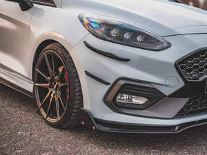 Front Bumper Wings (Canards) V.3 Ford Fiesta Mk8 St / St-line (2017-) - Wayside Performance 