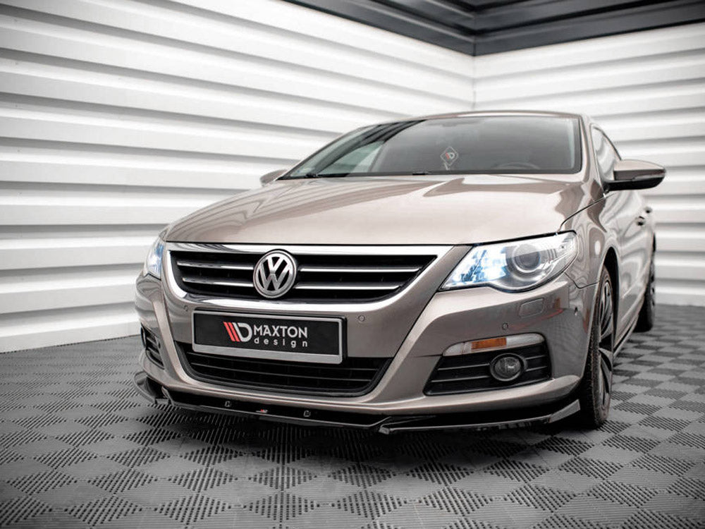 Front Splitter V.4 VW Passat CC (2008-2012) - Wayside Performance 
