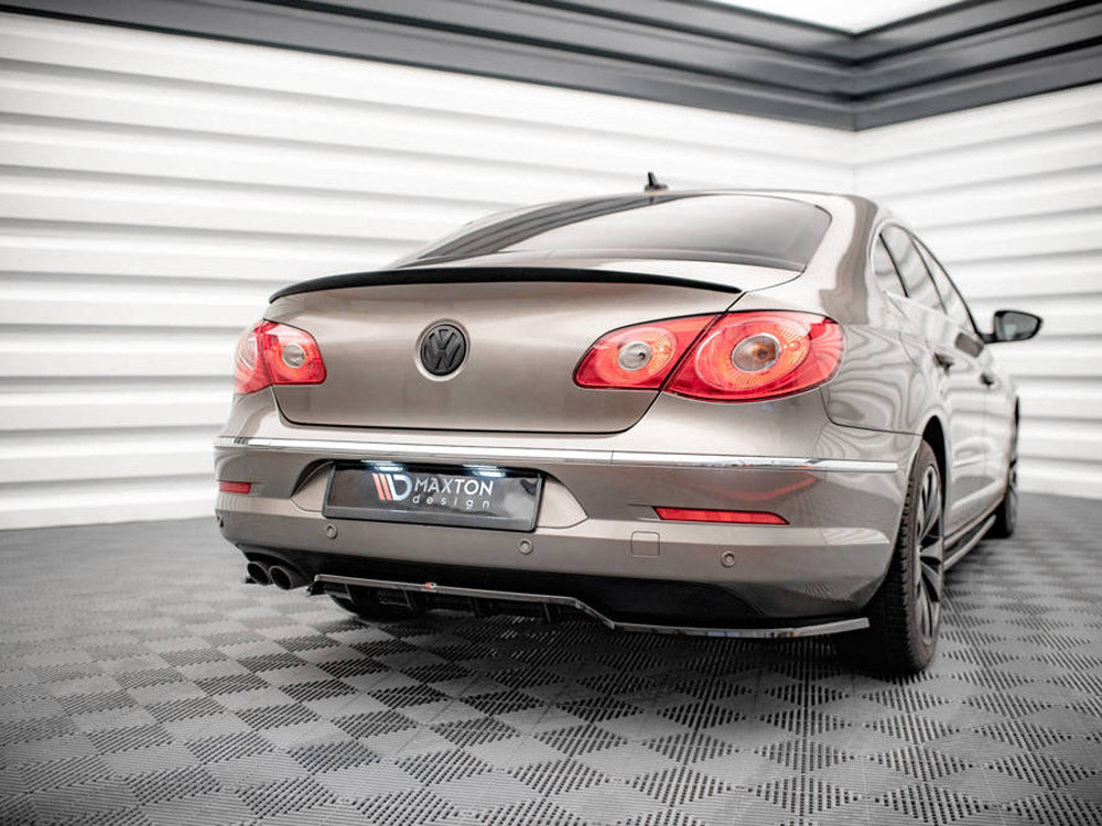 Central Rear Splitter (Vertical Bars) VW Passat CC (2008-2012) - Wayside Performance 