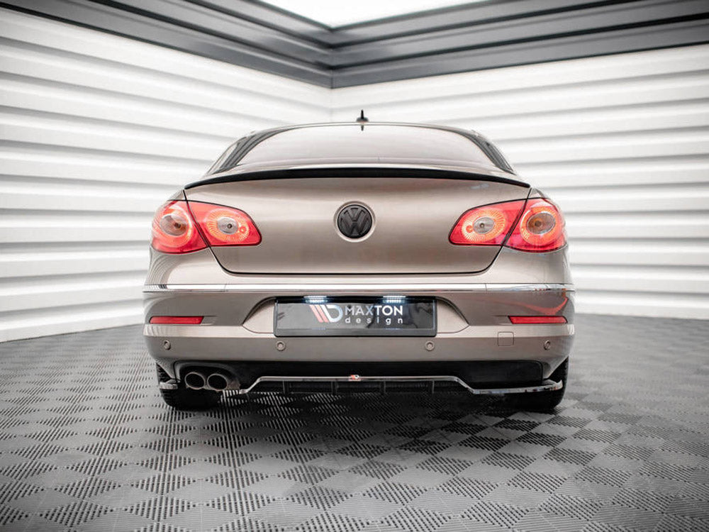 Central Rear Splitter (Vertical Bars) VW Passat CC (2008-2012) - Wayside Performance 