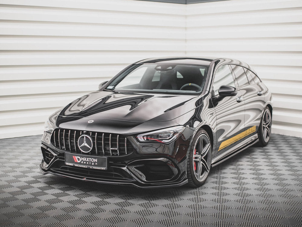 Front Splitter V.1 Mercedes-AMG CLA 45 AERO C118 (2019-) - Wayside Performance 