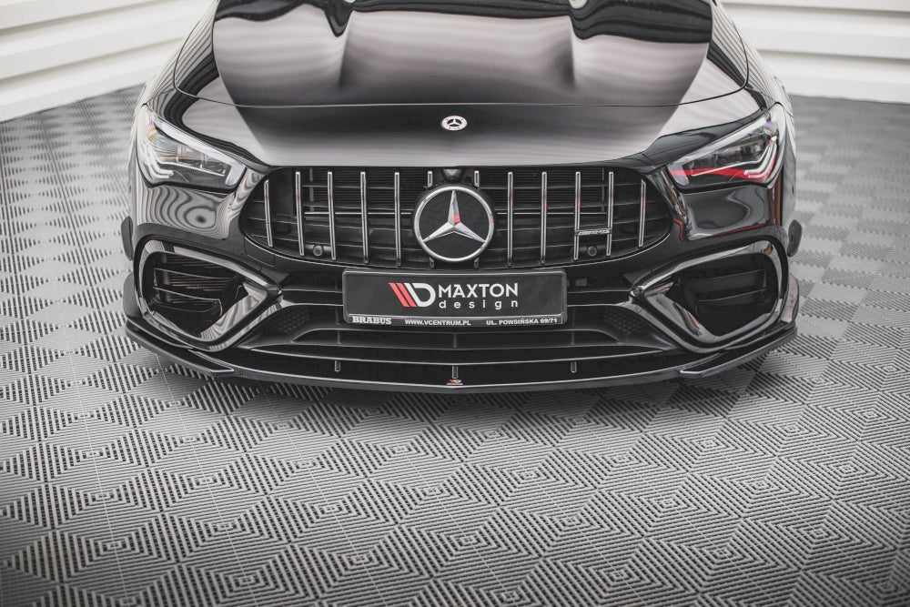 Front Splitter V.3 Mercedes-AMG CLA 45 AERO C118 (2019-) - Wayside Performance 