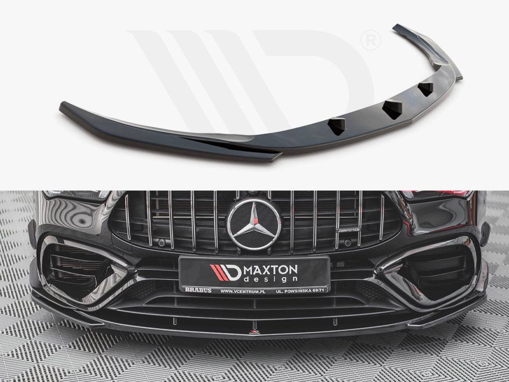 Front Splitter V.3 Mercedes-AMG CLA 45 AERO C118 (2019-) - Wayside Performance 