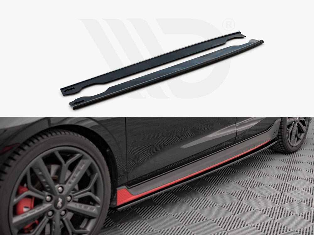 Side Skirts Diffusers Hyundai I20 N MK3 (2020-) - Wayside Performance 