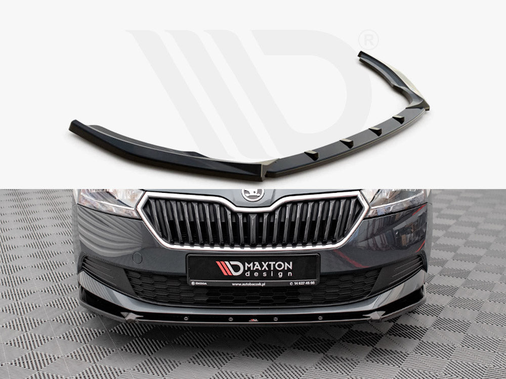 Front Splitter Skoda Fabia MK3 Facelift (2019-) - Wayside Performance 