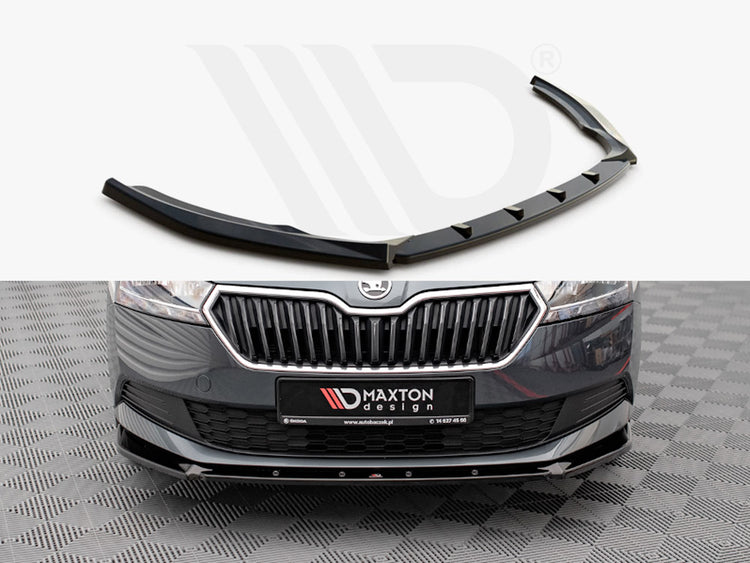 Front Splitter Skoda Fabia MK3 Facelift (2019-) - Wayside Performance 