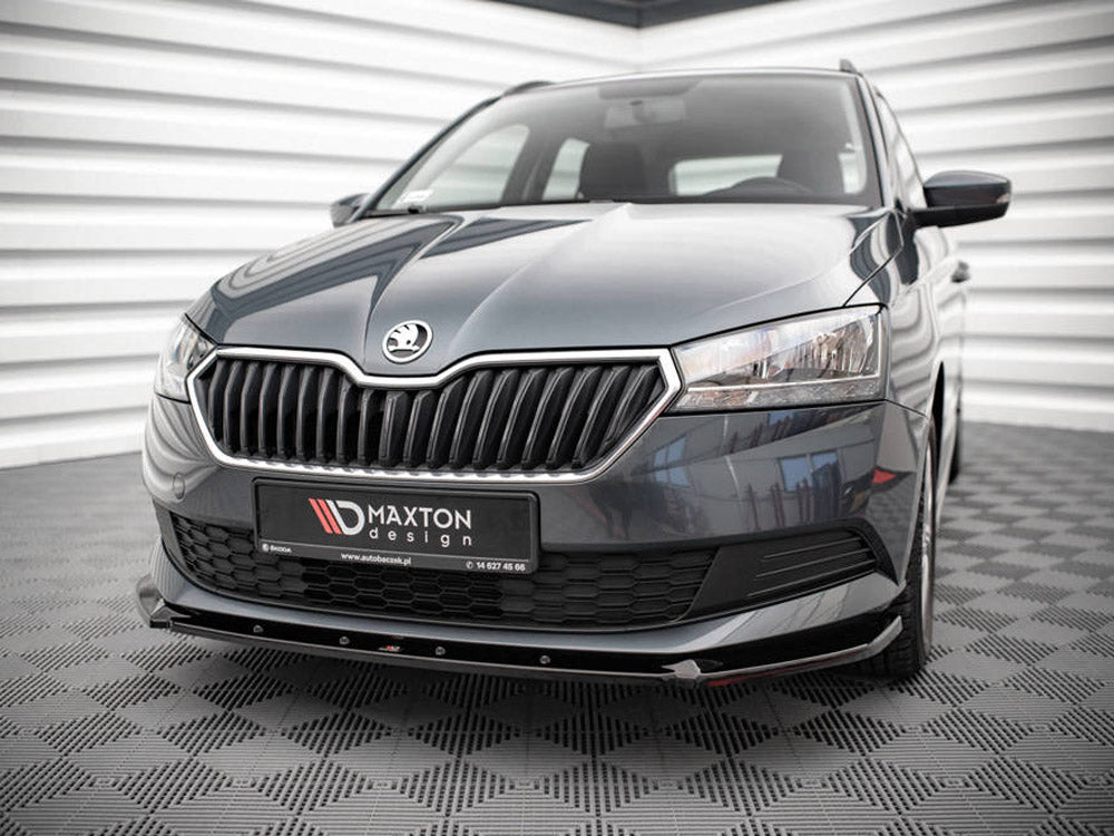 Front Splitter Skoda Fabia MK3 Facelift (2019-) - Wayside Performance 