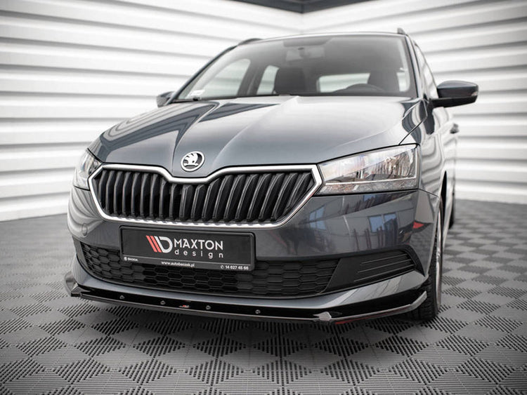 Front Splitter Skoda Fabia MK3 Facelift (2019-) - Wayside Performance 