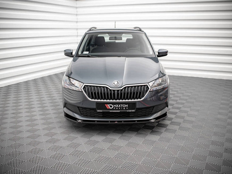 Front Splitter Skoda Fabia MK3 Facelift (2019-) - Wayside Performance 