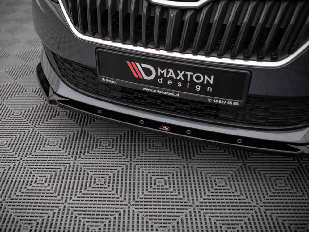 Front Splitter Skoda Fabia MK3 Facelift (2019-) - Wayside Performance 