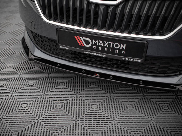 Front Splitter Skoda Fabia MK3 Facelift (2019-) - Wayside Performance 
