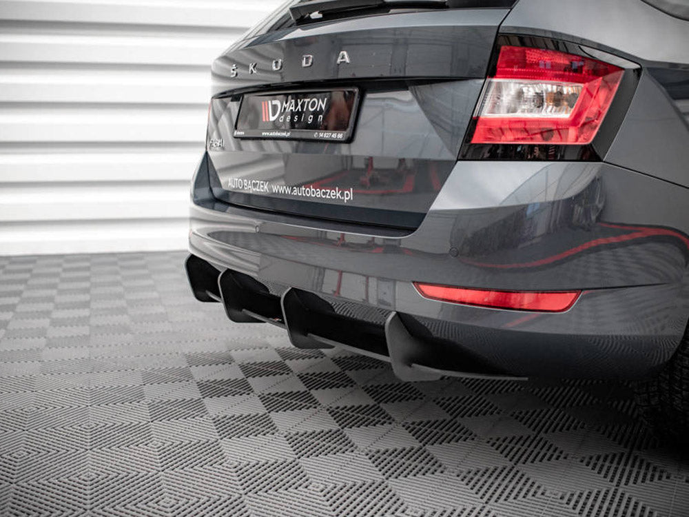 Street PRO Rear Diffuser Skoda Fabia Estate Mk3 Facelift - Wayside Performance 