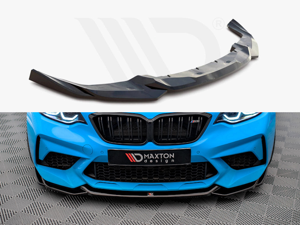 Maxton Design Front Splitter V.1 Bmw M2 Competition F87 (2018-2020) - Wayside Performance 